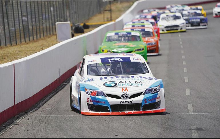 Estrategia vencedora. Irwin Vences fue el mejor piloto en el óvalo potosino. ESPECIAL/EPI PRESS