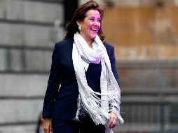 Calderón calificó como un muy buen debate el ejercicio que se realizó en el Palacio de Minería de la Ciudad de México. SUN/Y. Xolalpa