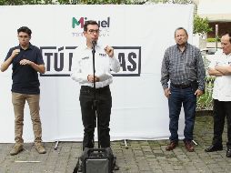 Miguel Castro prometió respeto a las creencias, valores y a la familia. ESPECIAL