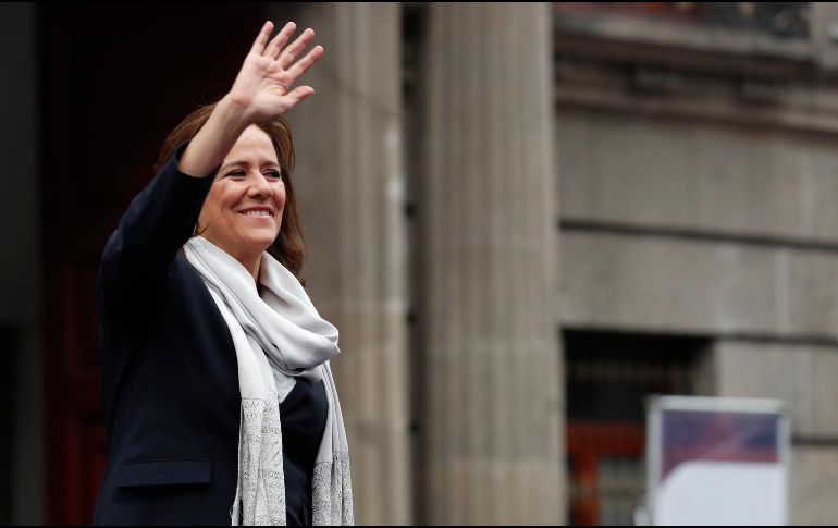 Margarita Zavala Gómez del Campo asegura que sus propuestas tuvieron mucha mayor claridad. EFE / J. Núñez