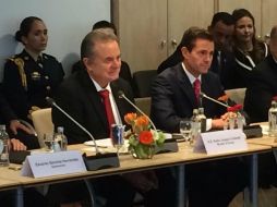 Peña Nieto se encuentra de gira de trabajo en los Países Bajos. TWITTER / @JoaquinColdwell