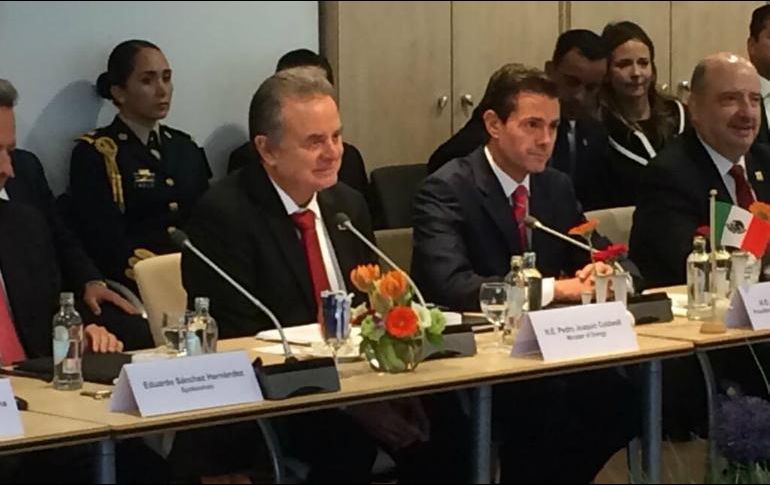 Peña Nieto se encuentra de gira de trabajo en los Países Bajos. TWITTER / @JoaquinColdwell