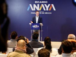 Ricardo Anaya reitera que es absurda la postura de Andrés Manuel López Obrador, de otorgar amnistía a los narcotraficantes. EFE