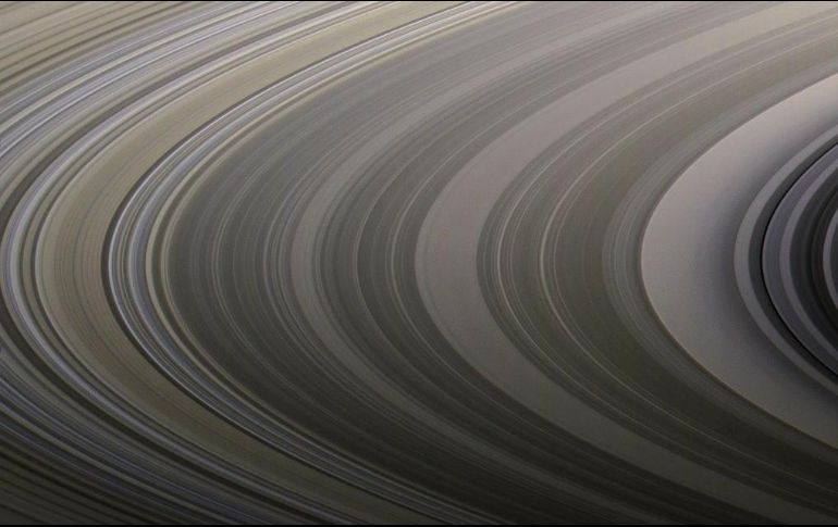 La fotografía fue tomada el 22 de agosto de 2009, los filtros espectrales rojo, verde y azul se combinaron para crear esta vista de color natural. TWITTER / @CassiniSaturn