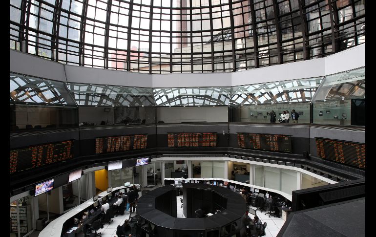 El cierre de la Bolsa Mexicana concluyó de forma contraria a los índices accionarios de Estados Unidos. EL INFORMADOR/ ARCHIVO