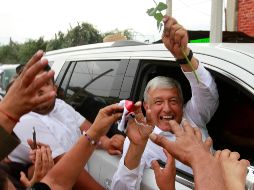 El político tabasqueño aseguró que los asesores de Ricardo Anaya están haciendo labor con integrantes de “la mafia del poder” para hacer a un lado a Meade. NTX / J. Espinosa