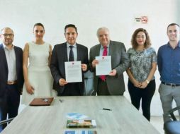 Autoridades deportivas de Jalisco y del Instituto Universitario Amerike están listos para trabajar juntos. ESPECIAL