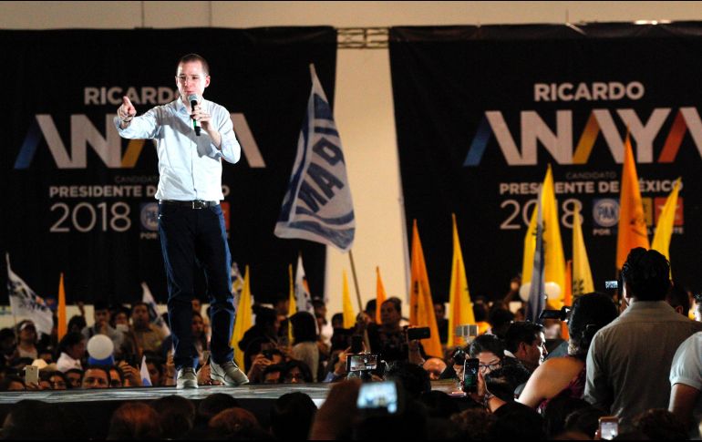 Anaya señaló el problema de violencia que vive Tlaxcala, principalmente en sus límites con Puebla. NOTIMEX/J. Lira