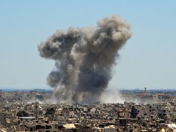 El asalto derivó en intensos combates entre yihadistas y miembros de las FSD, que causaron un número indeterminado de bajas. AFP/M. Al Mounes