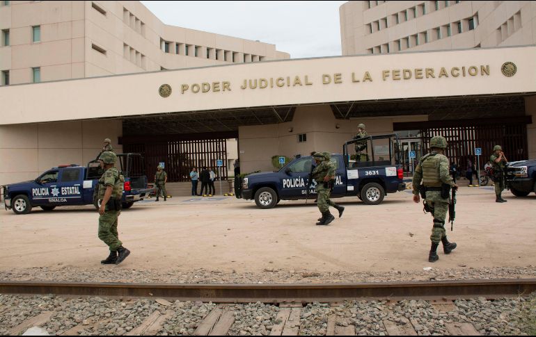 La audiencia inicial, que se realizó en el Centro de Justicia Penal Federal de Sinaloa, concluye pasada la media noche. EFE / ARCHIVO