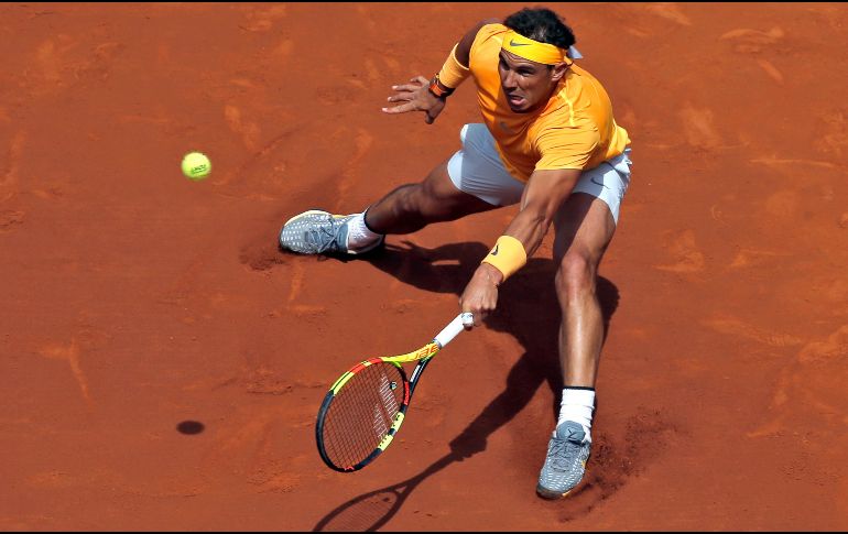 Pese a la victoria, el llamado ''Rey de la Arcilla'' no salió contento con su desempeño, por lo que al finalizar el encuentro declaró no haber jugado bien. AP / M. Fernández