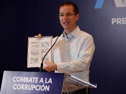 La investigación sería en torno a una presunta red de “lavado” de dinero de la cual Anaya Cortés sería beneficiario. NTX / ESPECIAL