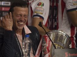 Los festejos en Chivas muestran la calidad del grupo. MEXSPORT/O. Martínez