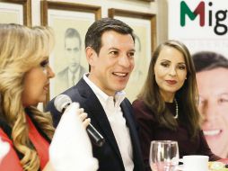 En una reunión con empresarios de Santa Anita, Castro se pronunció a favor de la Secretaría de Seguridad. ESPECIAL