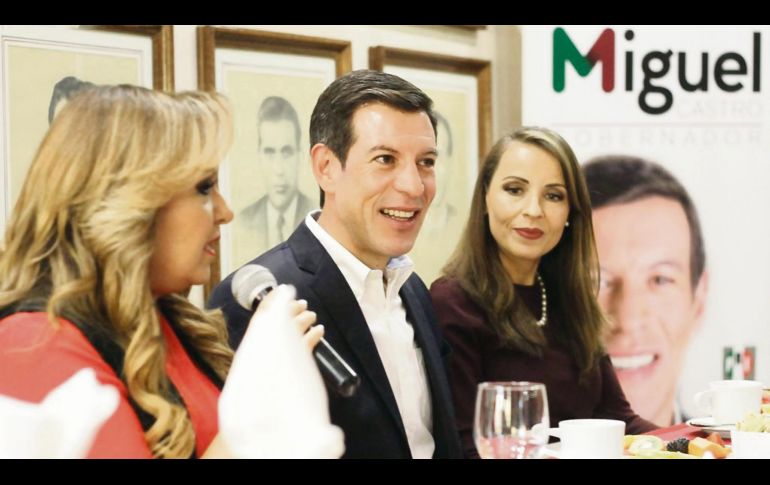 En una reunión con empresarios de Santa Anita, Castro se pronunció a favor de la Secretaría de Seguridad. ESPECIAL