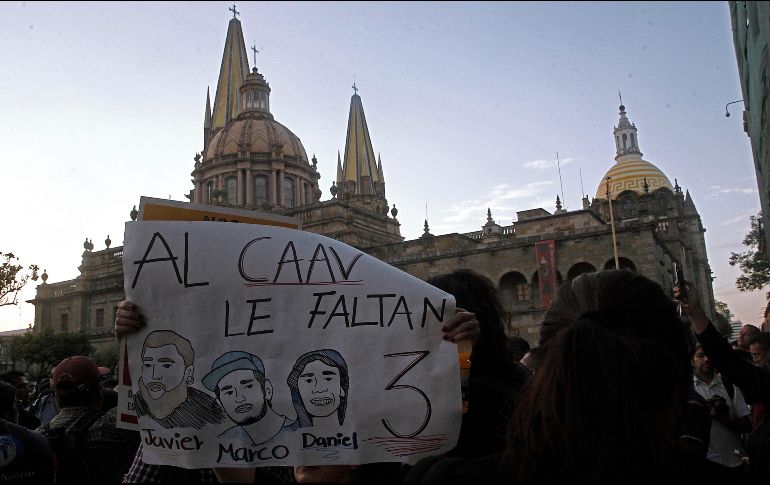 La Comisión nace con premura, dos días después de que la FGE confirmó la muerte de tres estudiantes del CAAV. EL INFORMADOR/Archivo