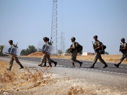 Hace una semana, las fuerzas armadas iniciaron una ofensiva contra las partes en poder del Estado Islámico en Al Yarmuk y sus alrededores. AP/ARCHIVO