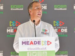 Meade considera que se reedita el mismo López Obrador de 2006 y 2012, y está peor en 2018. NTX / ARCHIVO