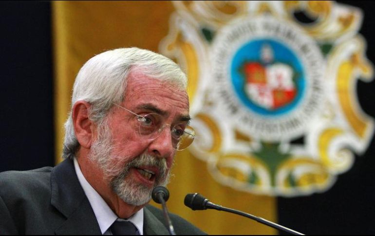 Graue hizo un llamado a exigir presupuesto suficiente para la educación superior en México. NTX / ARCHIVO