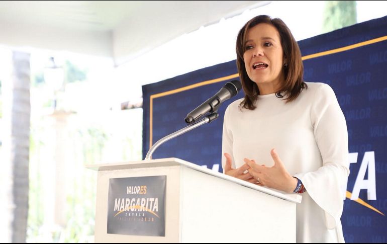 Margarita Zavala comentó que no ve que los ciudadanos exijan preparación a los otros candidatos y tampoco congruencia en su vida. NOTIMEX