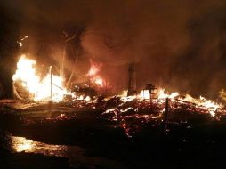 No se precisan las causas que provocaron el siniestro. TWITTER / @UMPCyBZ