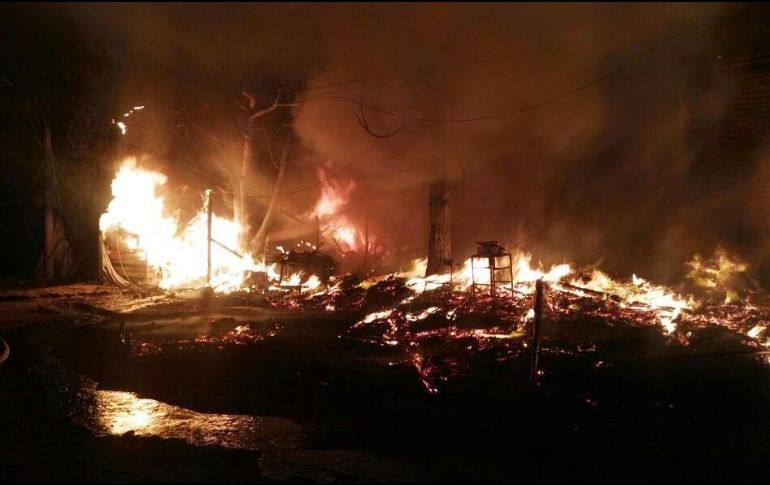 No se precisan las causas que provocaron el siniestro. TWITTER / @UMPCyBZ