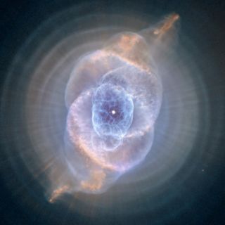 Telescopio espacial Hubble fotografía galaxia lenticular