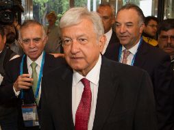 Aunque no vio las imágenes, el candidato presidencial condenó la actitud y la calificó como ofensa. NTX / J. Pazos