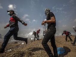 Desde que comenzase el pasado 30 de marzo la Gran Marcha del Retorno, han muerto 44 palestinos. EFE/M. Saber