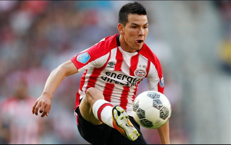 Con el título de Liga conquistado, Lozano todavía podría ser el máximo romperredes del torneo a falta de dos fechas por disputarse. ESPECIAL / psv.nl