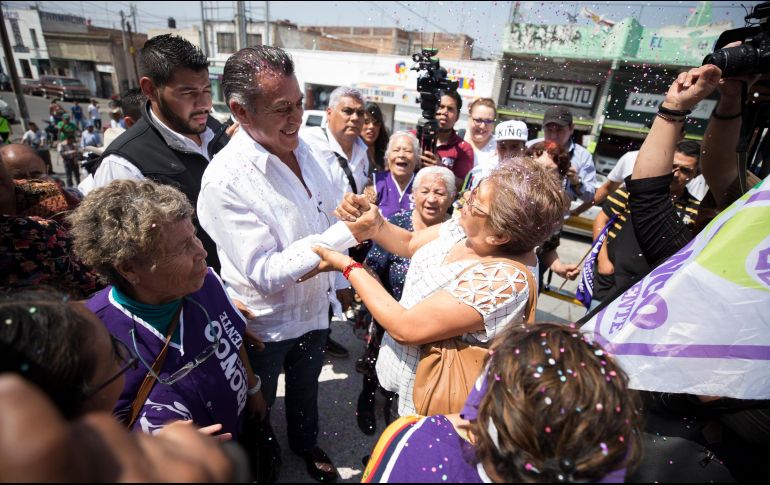 El aspirante aseguró que García y Nuevo León, donde gobernó, no les gustan los acarreados y que la gente puede ser libre de votar por quien quiera. NTX/ ESPECIAL