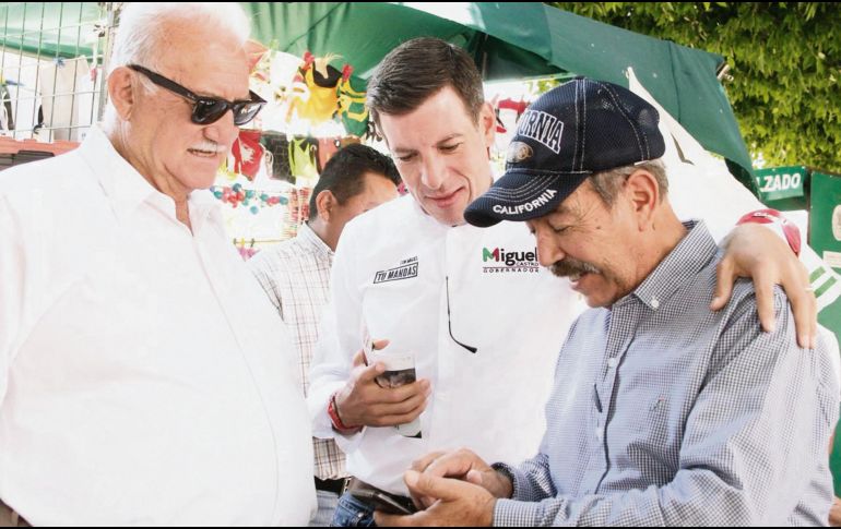 Visión. Castro también dio a conocer su propuesta Jalisco Bilingüe. ESPECIAL