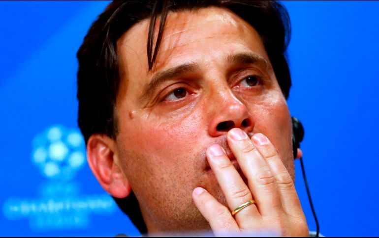 Montella se marcha con el club ubicado en el séptimo lugar de la Liga española. AP/M. Schrader