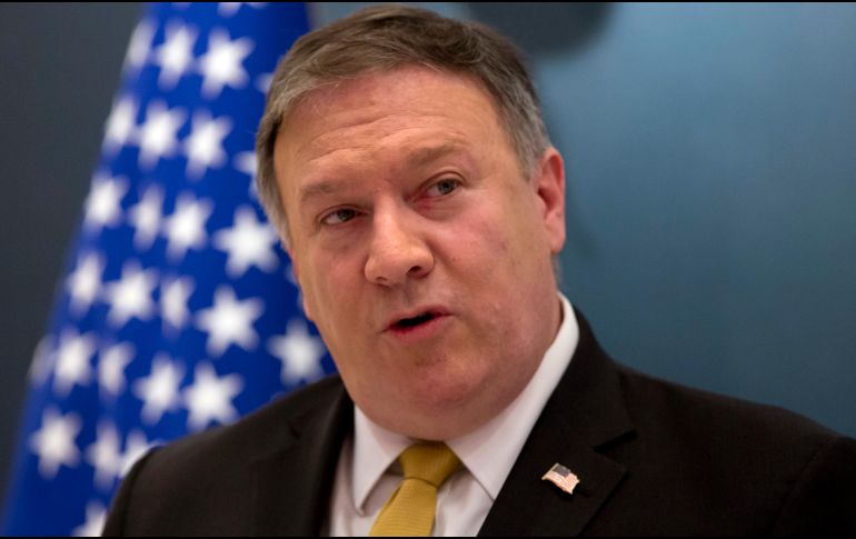 Pompeo aseguró que Washington cree en una solución política para la guerra yemení, y apoya los esfuerzos del enviado especial de la ONU. AP/A. Nabil