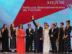 El director, guionista, productor y montajista chileno, Sebastián Lelio, recibió el premio con emoción. NTX/I. Hernández
