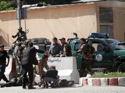 Dos suicidas perpetraron los atentados, uno de ellos logró infiltrarse entre los periodistas y detonó la segunda bomba. AP/M. Hossaini