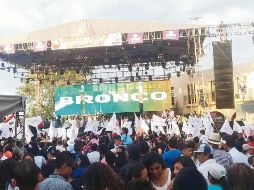 El evento se llevó a cabo en la plaza principal de la colonia Las Juntas. ESPECIAL