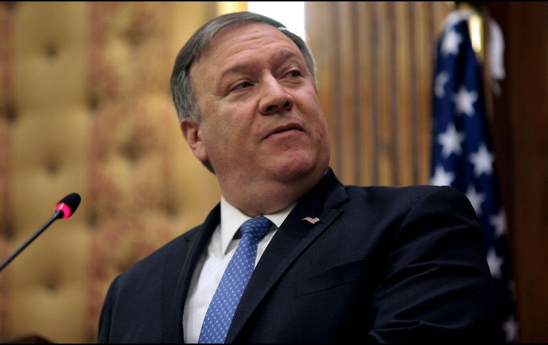 Pompeo concluye hoy en Jordania una visita de tres días a Oriente Medio. AFP/STRINGER