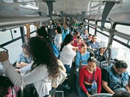 La saturación en el servicio propicia que las mujeres sean acosadas. EL INFORMADOR/F. Atilano