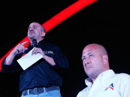 Del Toro afirma que en su primer año de gobierno invertirá 200 millones de pesos para fortalecer a la Policía de Guadalajara. EL INFORMADOR / G. Gallo