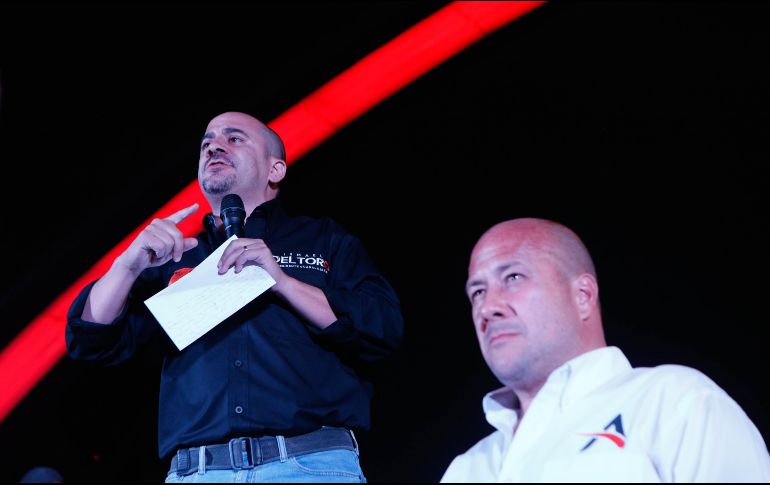 Del Toro afirma que en su primer año de gobierno invertirá 200 millones de pesos para fortalecer a la Policía de Guadalajara. EL INFORMADOR / G. Gallo