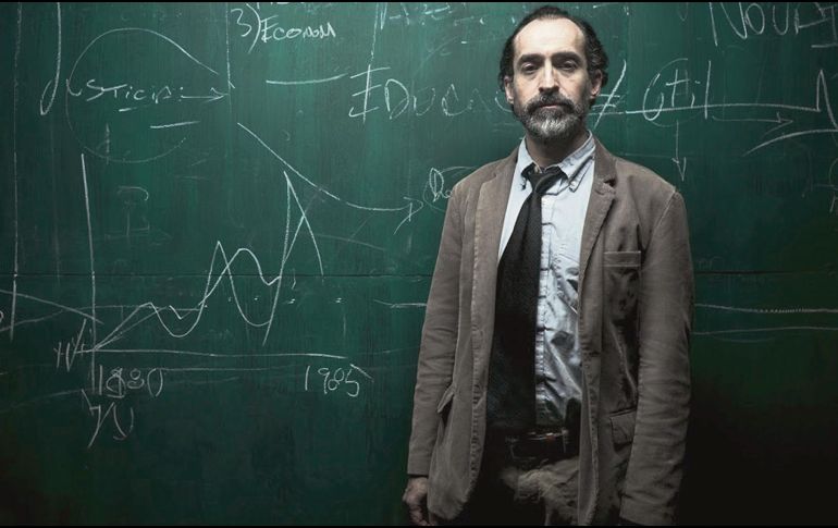 Bruno Bichir. El actor en el rol de “Juan”, dentro de la obra “Oleanna”. ESPECIAL