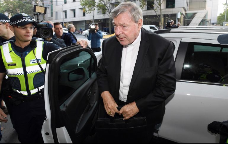 Pell es sospechoso de haber abusado sexualmente de menores cuando era sacerdote en la ciudad de Ballarat, y cuando fue arzobispo de Melbourne. AP/J. Castro