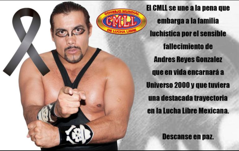 El Consejo Mundial de Lucha Libre lamentó en redes sociales el deceso del luchador, quien debutó como profesional en 1985. TWITTER / @CMLL_OFICIAL