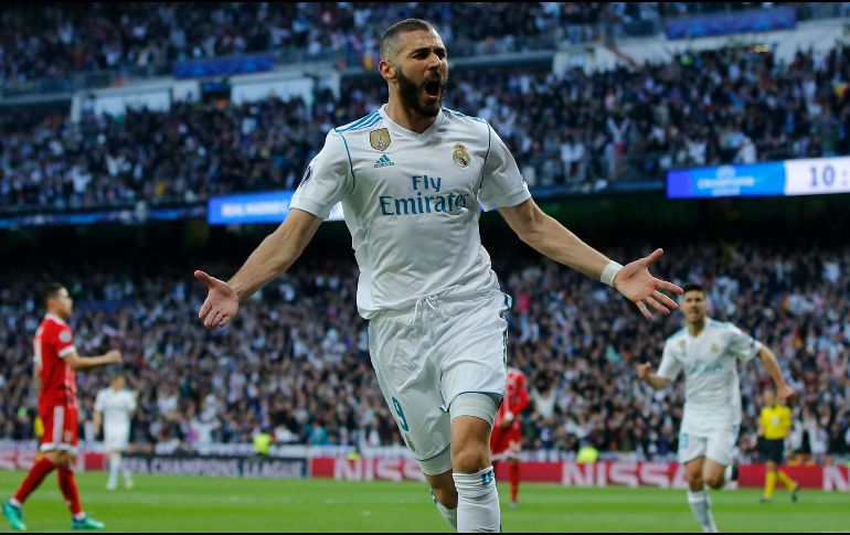 Karim Benzema marcó el gol del empate poco después con un remate de cabeza tras un buen pase de Marcelo. AP / P. White