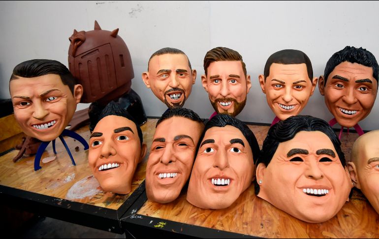 La serie de futbol está dirigida al mercado mexicano, pero han recibido pedidos de otras partes del mundo. AFP/A. Estrella