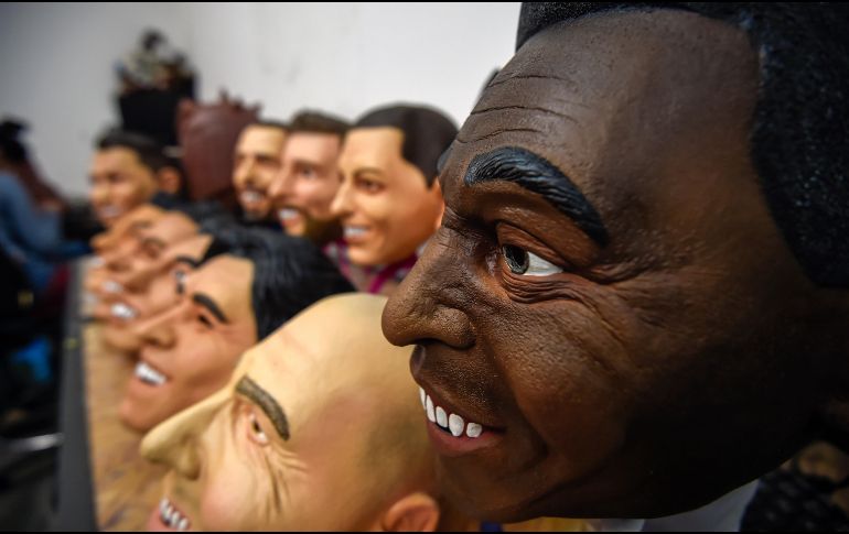 Pelé también está presente. AFP/A. Estrella