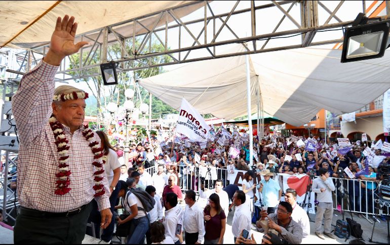 Ante la posibilidad de que los establecimientos incurran en un delito electoral, en este caso la coalición Juntos Haremos Historia, tendrá que demostrar que no están al tanto de tale beneficios. SUN / V. Rosas