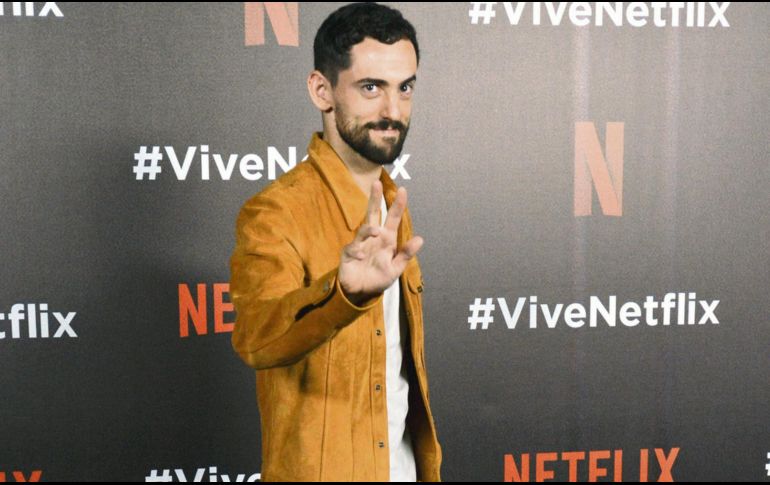 Luis Gerardo Méndez. Protagonista de “Club de cuervos”. NTX