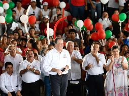 En el marco del Día Internacional del Trabajo, Meade advirtió que los priistas tendrán que trabajar muy duro para ganar esta elección. EFE